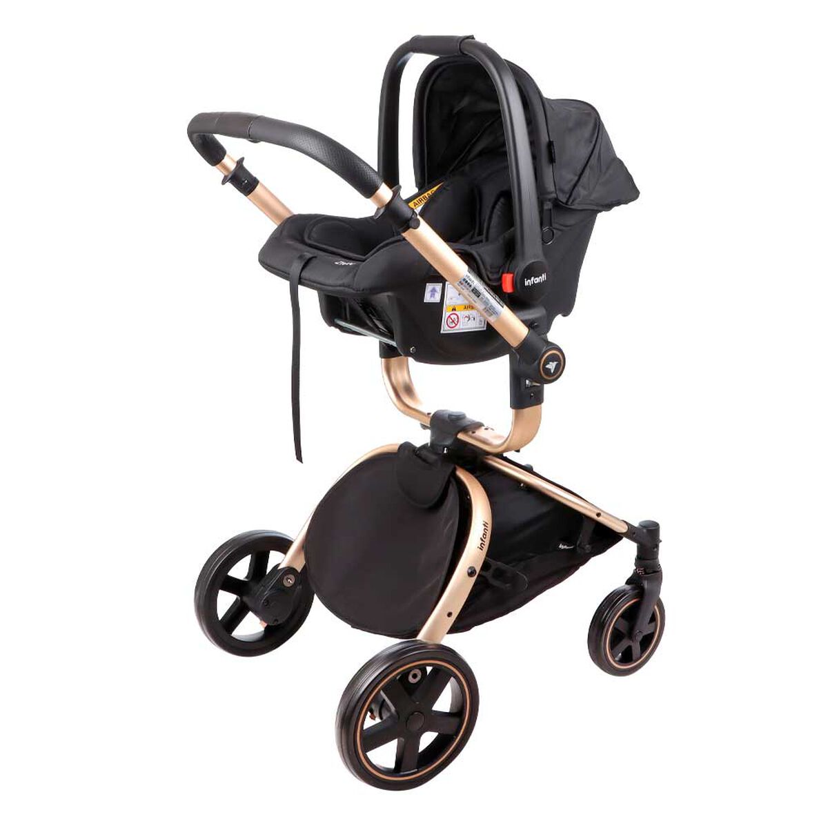 Coches Travel System Epic 360&deg; 2G F80 Black Infanti