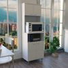 Mueble para Microondas Tuhome Kitchen 54 4 Puertas Blanco