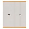 Closet Vekkahome Europa 4 Puertas Beige