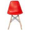 Set 4 Sillas Spazzio Badem Rojo