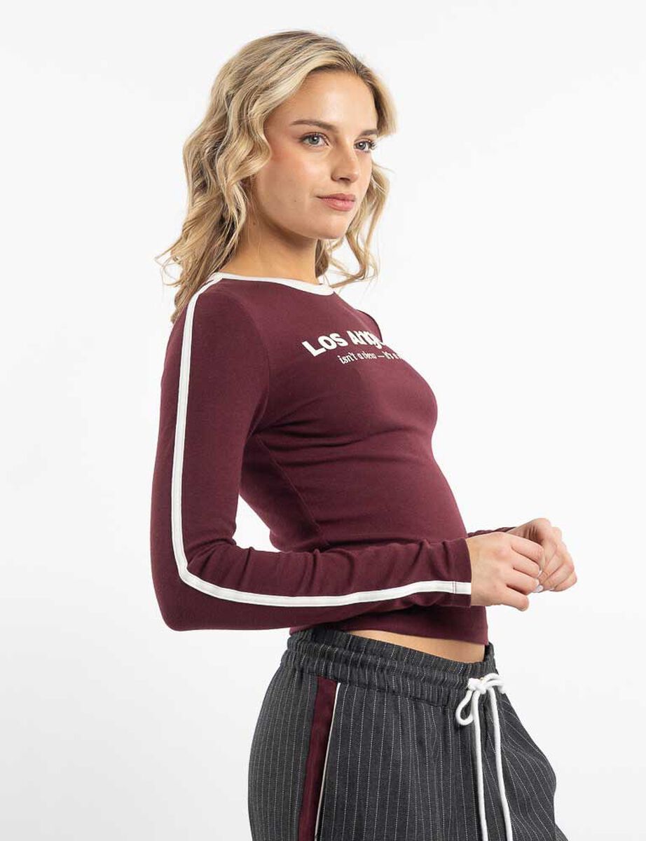 Polera Manga Larga Mujer Icono