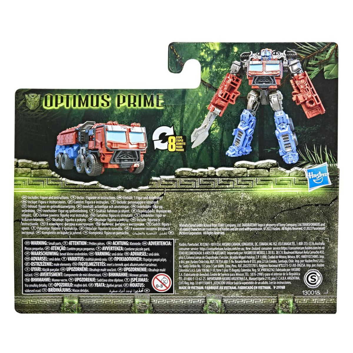 Figura de Acción Transformers Beast Alliance Battle Changers de Optimus Prime