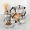 Batería de Cocina Acero Inoxidable Oster Rametto 8 Piezas