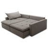Sofá Cama Amuv Capri 3 Cuerpos Taupe