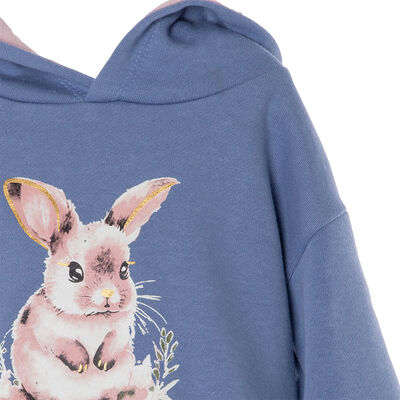 Imagen 2 del producto Polerón Capucha Chess Baby Azul, Fucsia, Gris