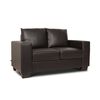 Sof&aacute; CIC 2 Cuerpos Ontario Pu Chocolate 2 Cuerpos Chocolate