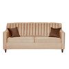 Juego de Living Diseño A&M Home Isabella Sofá 3 Cuerpos + 2 Sillones 1 Cuerpo Beige