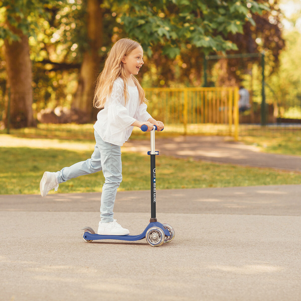 Scooter Go Up Sporty Plus Rosado Globber
