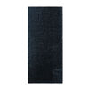 Alfombra Idetex Shaggy Lisa 70x200 cm Negro