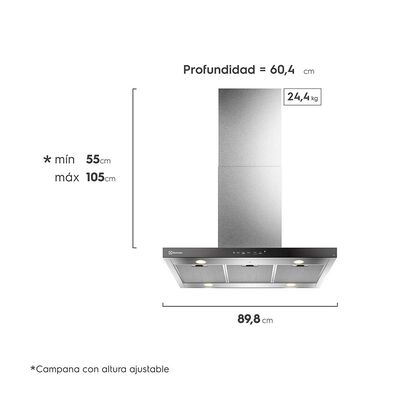 Imagen 2 del producto Campana Electrolux CE9IF