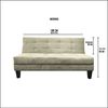 Sofá Cama Deco Class Griego 3 Cuerpos Beige