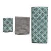 Mat Secado + Pack 2 Paños de Cocina Casa Linda Flor