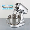 Batidora de Pedestal EasyWays Hook Mixer 4,7 lts. Silver