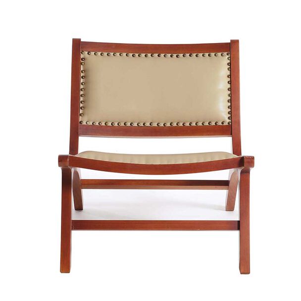 Sitial Latam Home Hannover PU 1 Cuerpo Beige