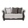 Juego de Living Black Factory Sofia 7 Cuerpos Crudo
