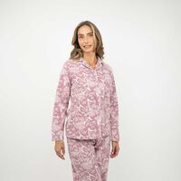 Pijama de Polar Mujer Portman Club Morado