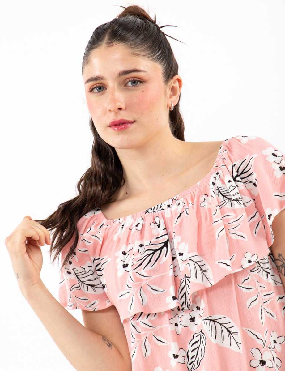Blusa Campesina Mujer Icono