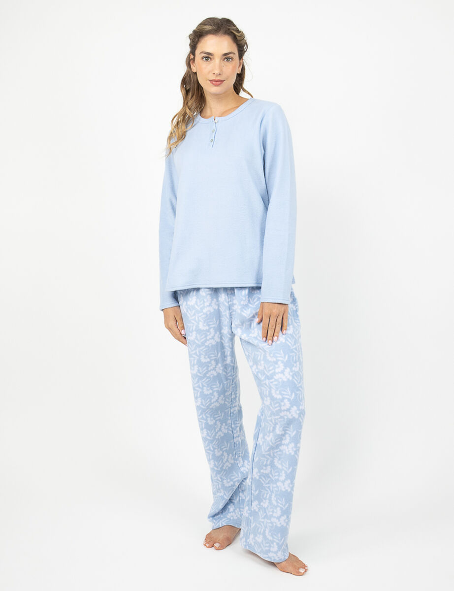 Pijama Polar Mujer Portman Club