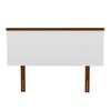 Respaldo + 2 Veladores Flex 2 Plazas London Blanco