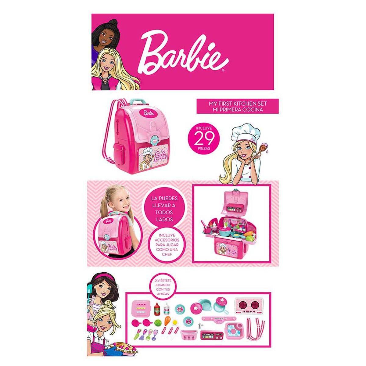 Mi Primer Set de Cocina Barbie
