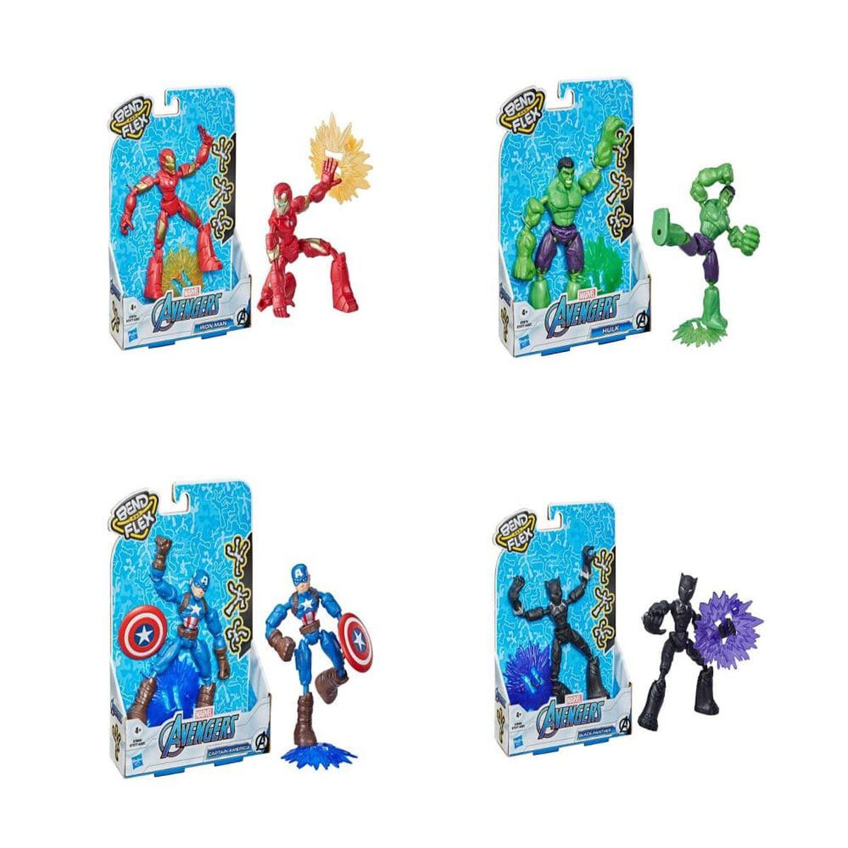 Figura de Acción Surtido Avengers Bend And Flex
