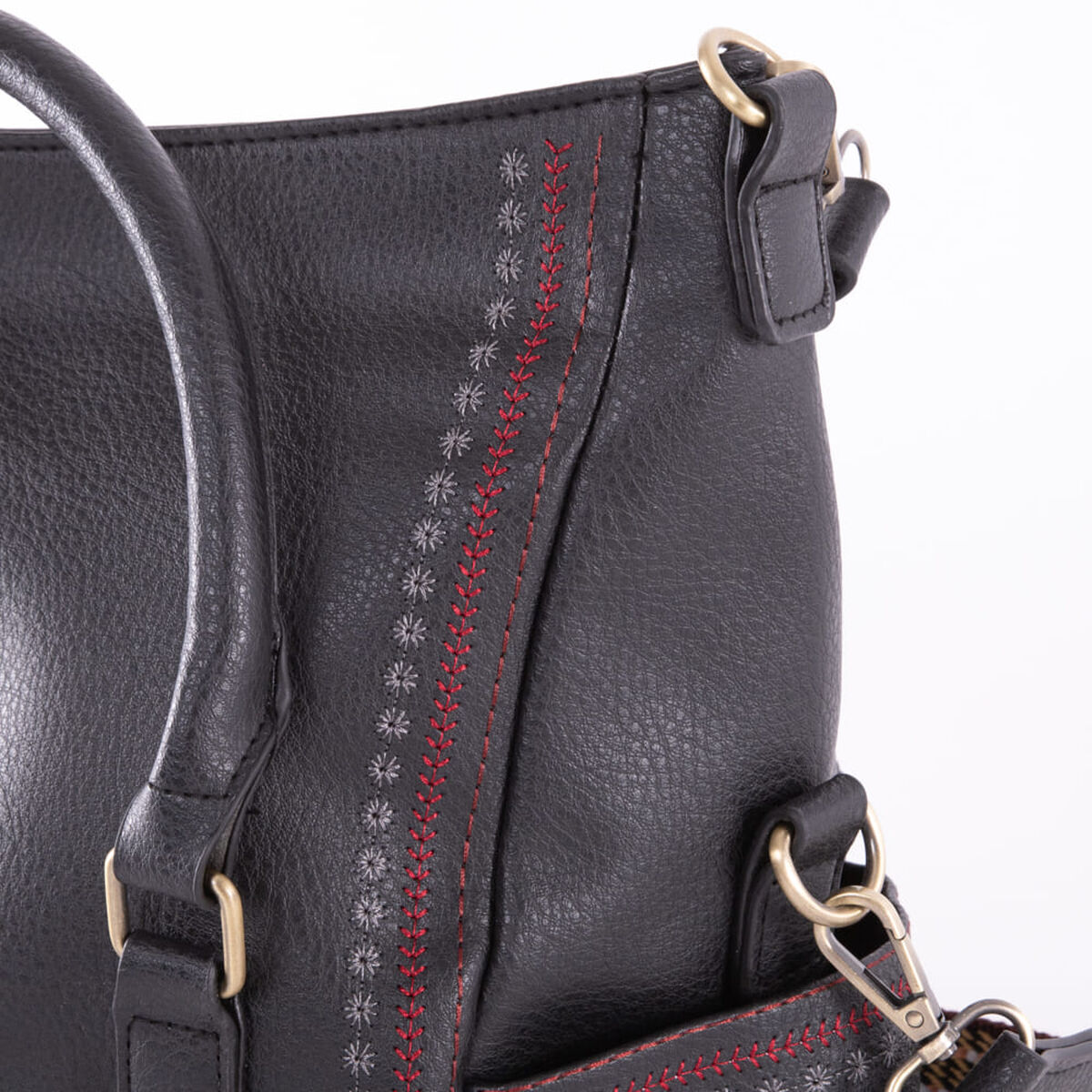 Cartera Ecocuero Black Alma