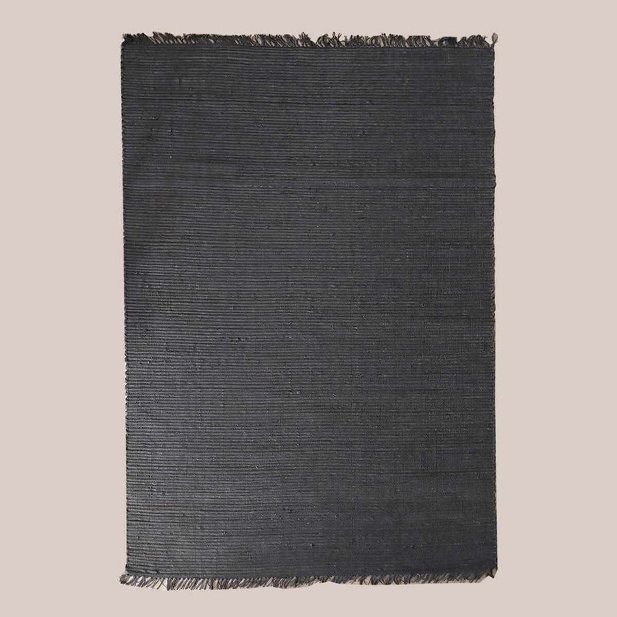 Alfombra Jute Idetex Handmade Bombay 70x200 cm Negro