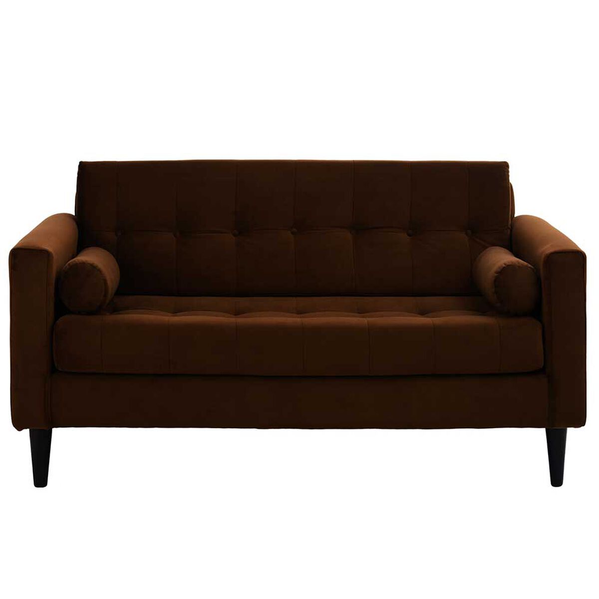 Sof&aacute; Bodevir Retro Felpa 00 3 Cuerpos Chocolate&nbsp;