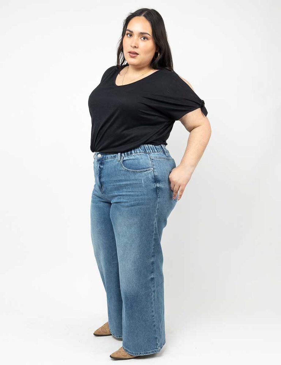 Jeans Wide Leg Mujer Extralindas