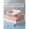 Bañera Plegable con Cojín y más Accesorios Rosada Lubabycas