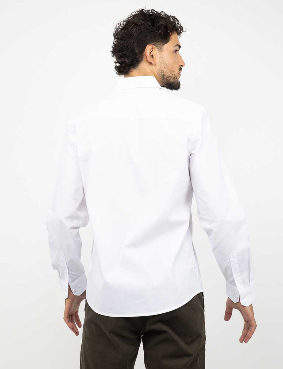 Camisa Slim Manga Larga Hombre Zibel