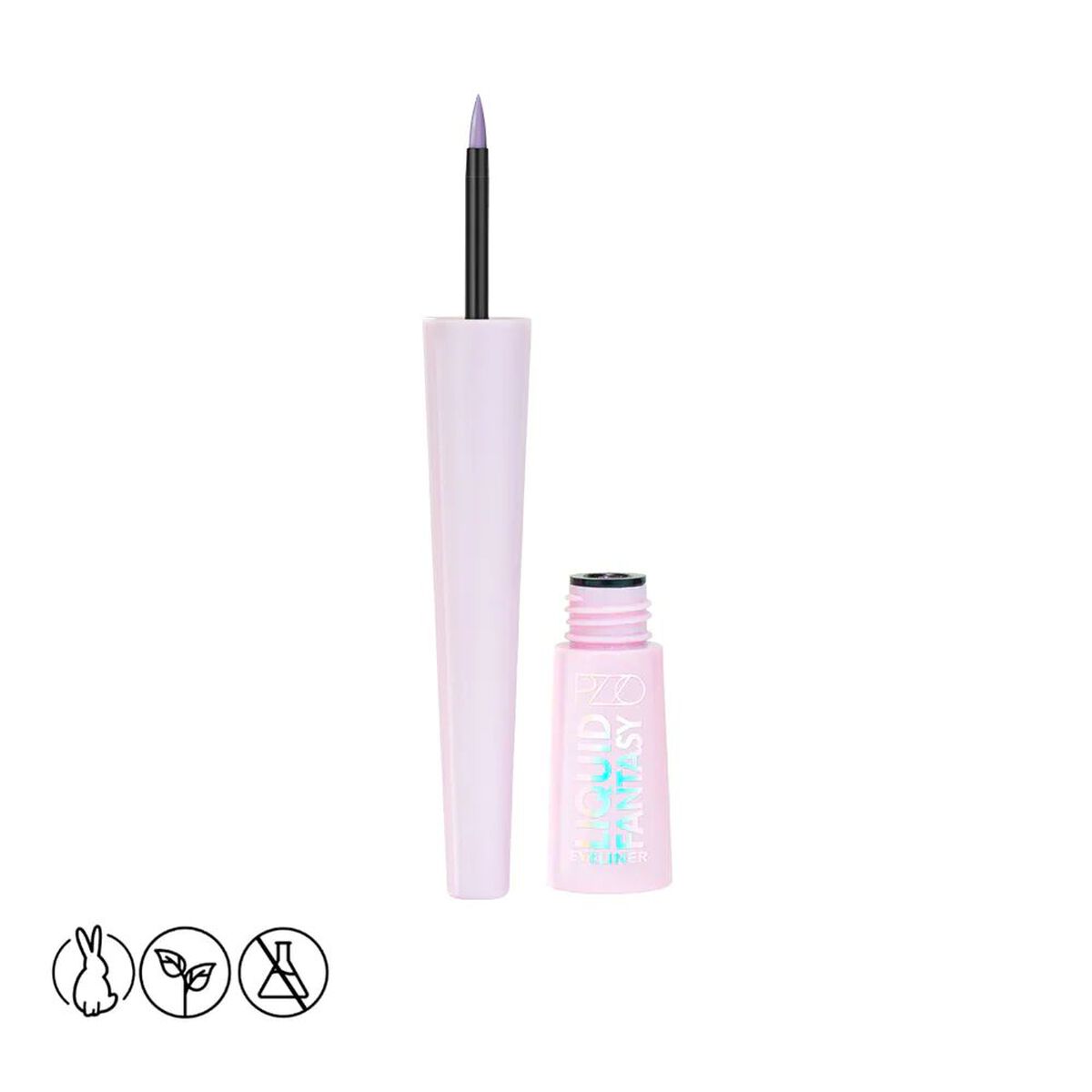 Delineador L&iacute;quido Lila Brillante Petrizzio