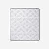 Cama Europea Rosen Base Dividida 2 Plazas Autonomy + Respaldo + 2 Veladores Issey Azul