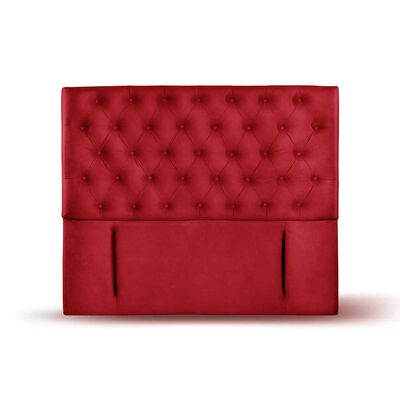 Respaldo Latam Home 2 Plazas Florencia Cuero Rojo