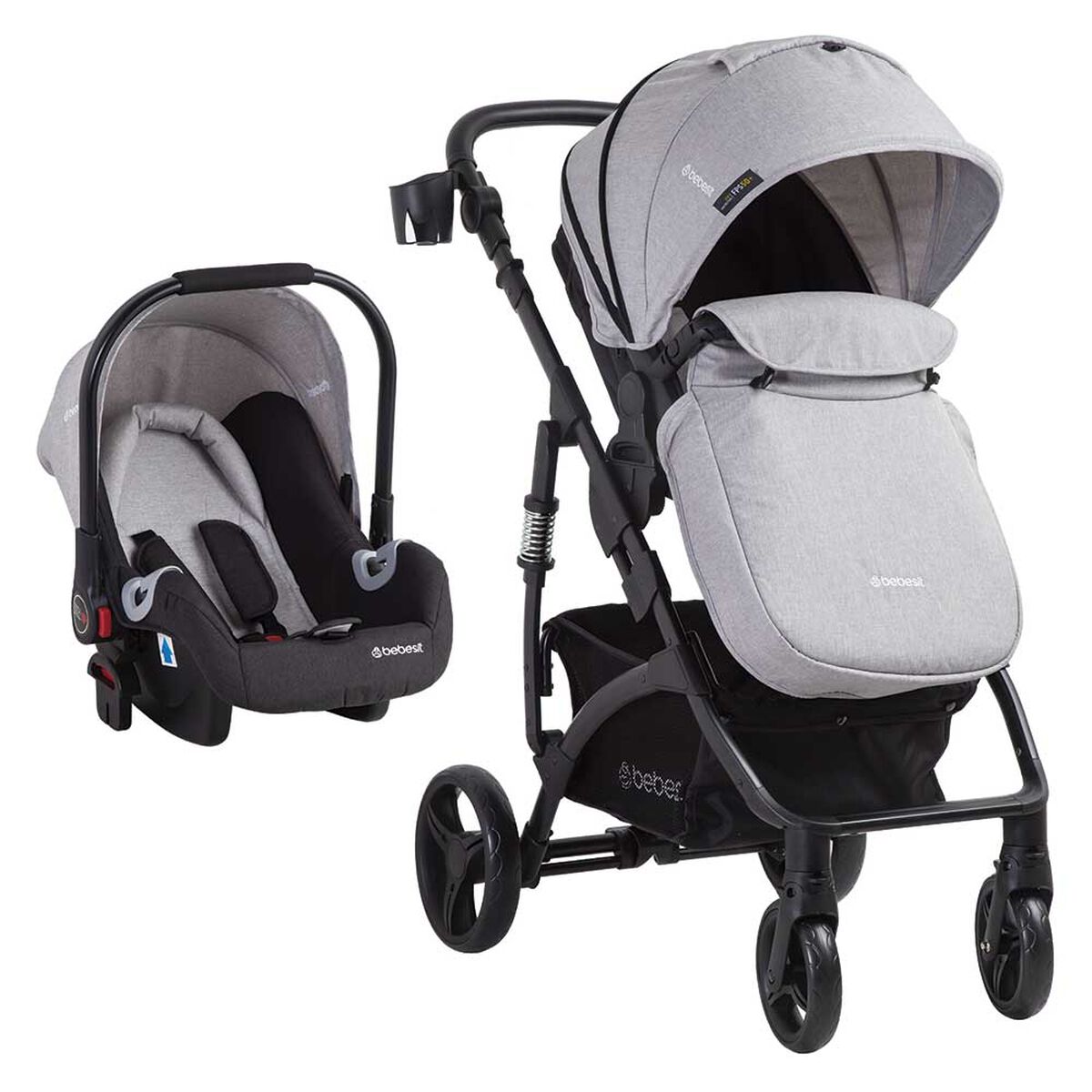 Coche Explorer Lx Gris Bebesit