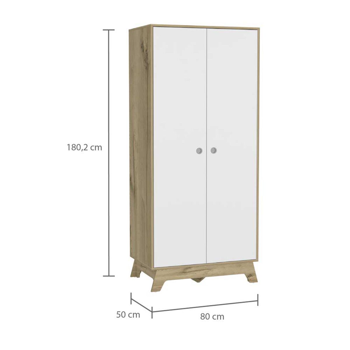 Clóset TuHome Z-81 2 Puertas 2 Cajones