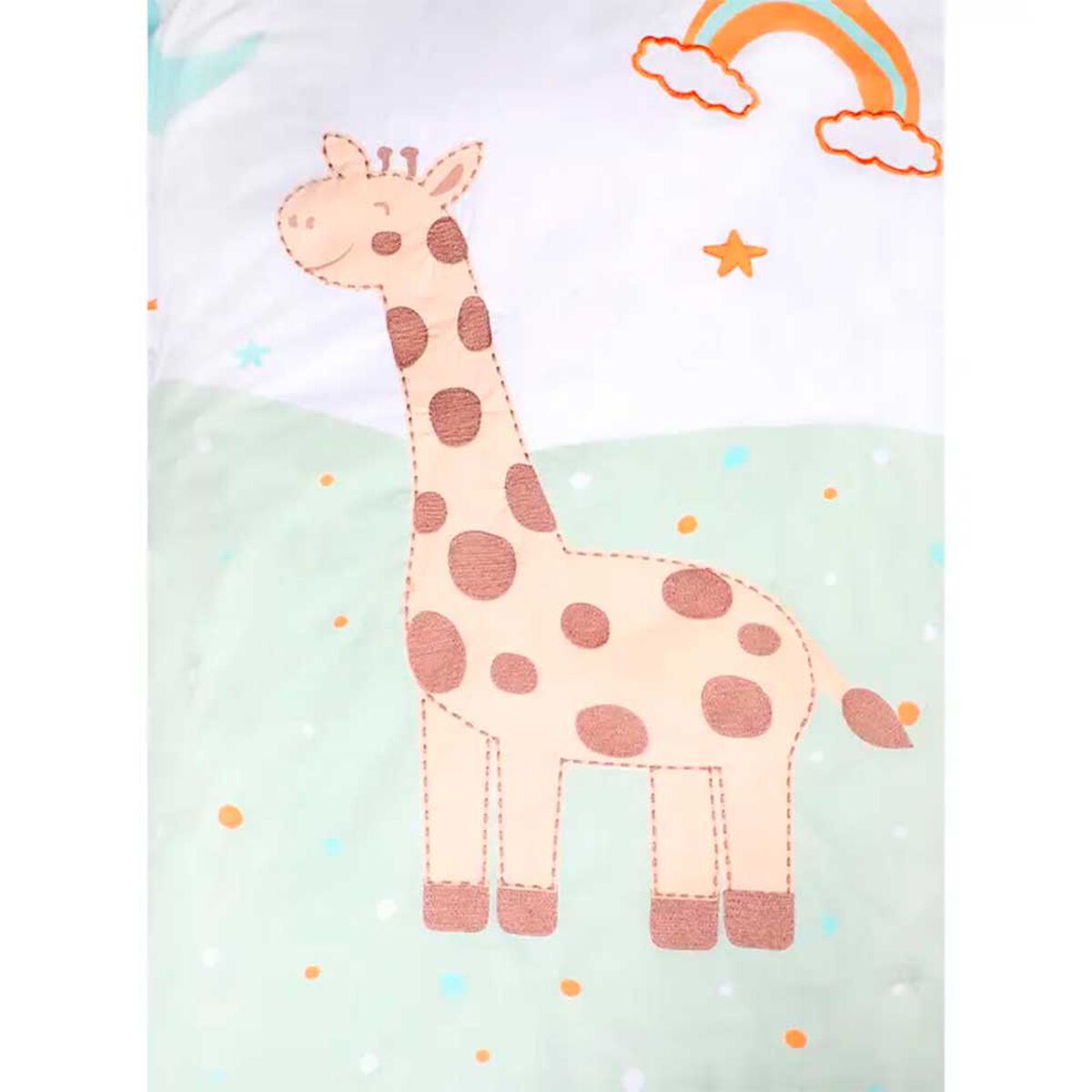 Set de Cuna Playard Sábanas Jirafa Infanti