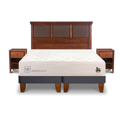 Cama Europea CIC Base Dividida 2 Plazas Cocopedic