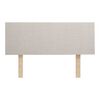 Combo Cama Europea Prelude Radiant 2 Plazas Normal + Respaldo Praga Arena + Pack Almohadas