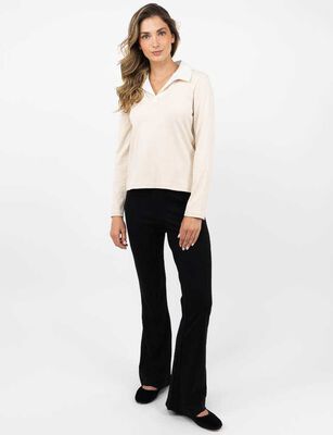 Imagen 2 del producto Polera Manga Larga Mujer Zibel Beige