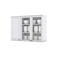 Mueble de Cocina Aereo Home Mobili Americana 3 Puertas Blanco