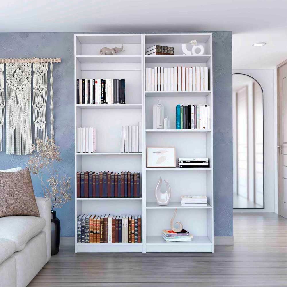 2 Estantes + Complemento TuHome Home Blanco