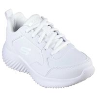 Zapatilla Escolar Niño Skechers Blanco
