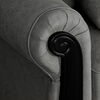 Sofá Elegant Michigan Tela 3 Cuerpos Gris