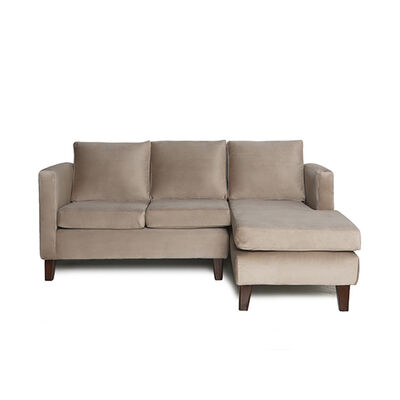 Imagen 1 del producto Sofá Seccional Barra Design Mila Derecho 3 Cuerpos Beige