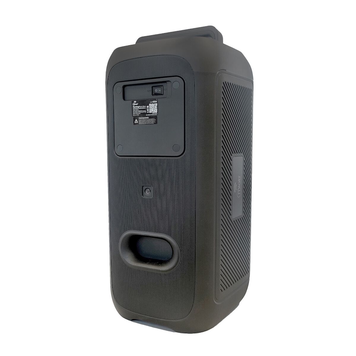 Parlante Portátil Bluetooth MLAB 9564 6,5" x 2 Negro