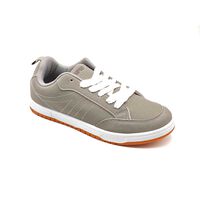 Zapatilla Urbana Hombre Icono Gris, Negro