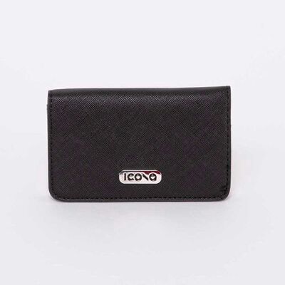 Imagen 1 del producto Billetera Eco Cuero Negro Mujer Icono