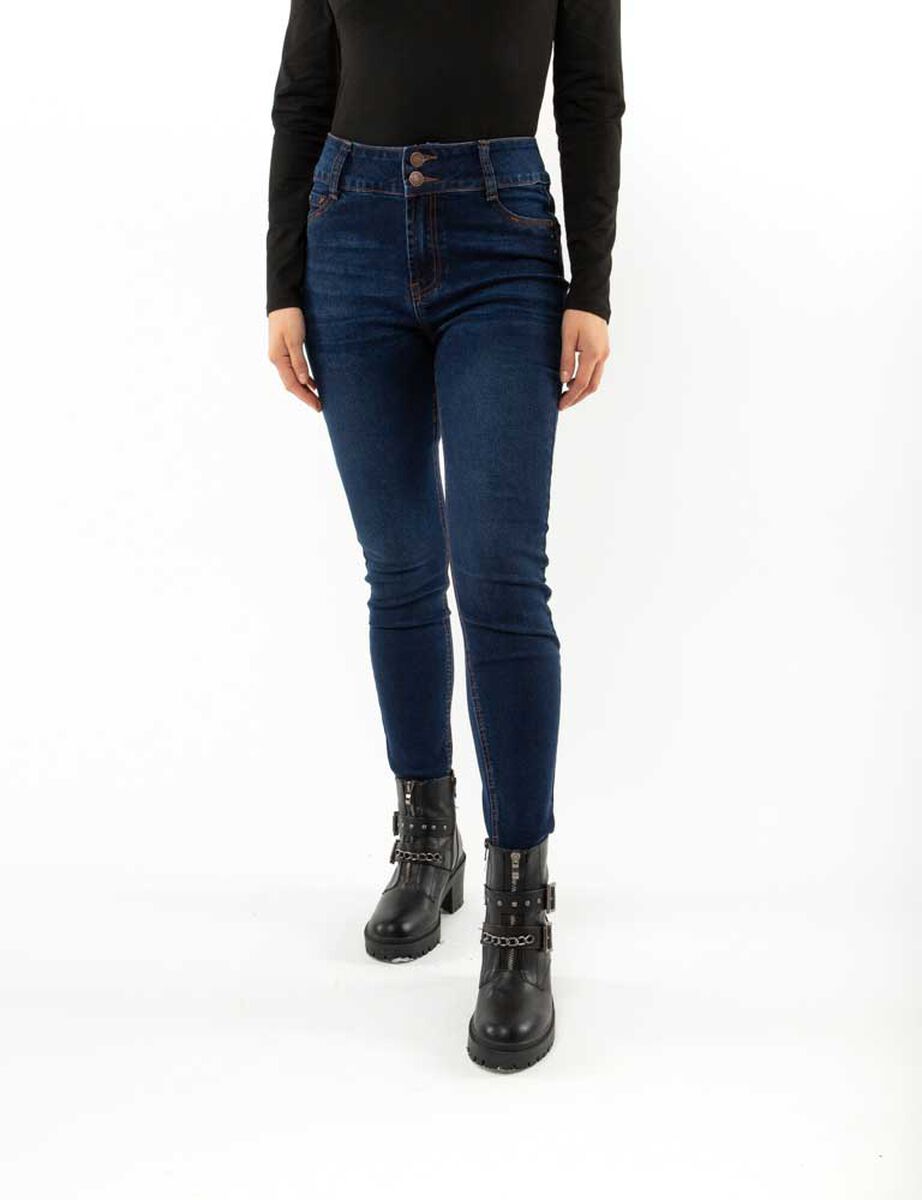 Jeans Skinny Push Up  Mujer Fiorucci