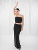 Blusa Strapless Mujer Icono